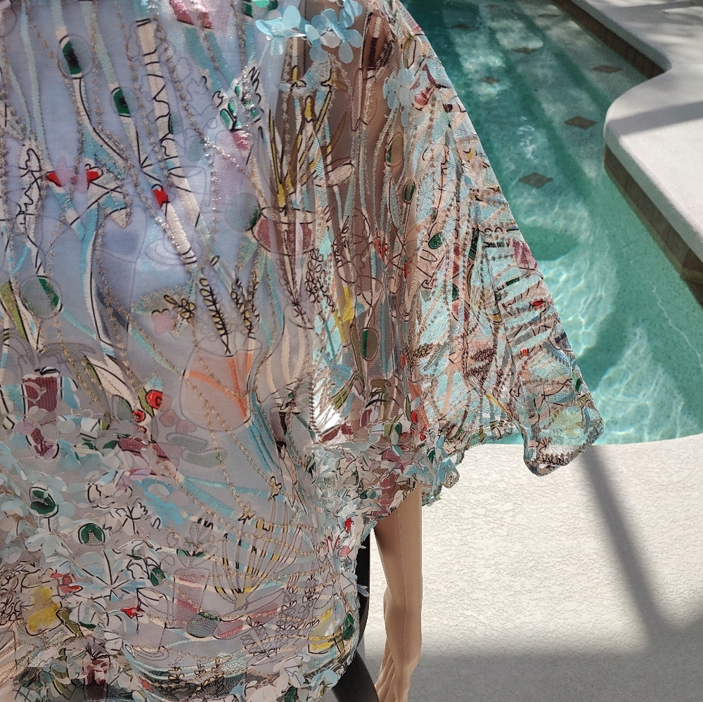3D Peck &Peck Cape top - Picture 9 of 15
